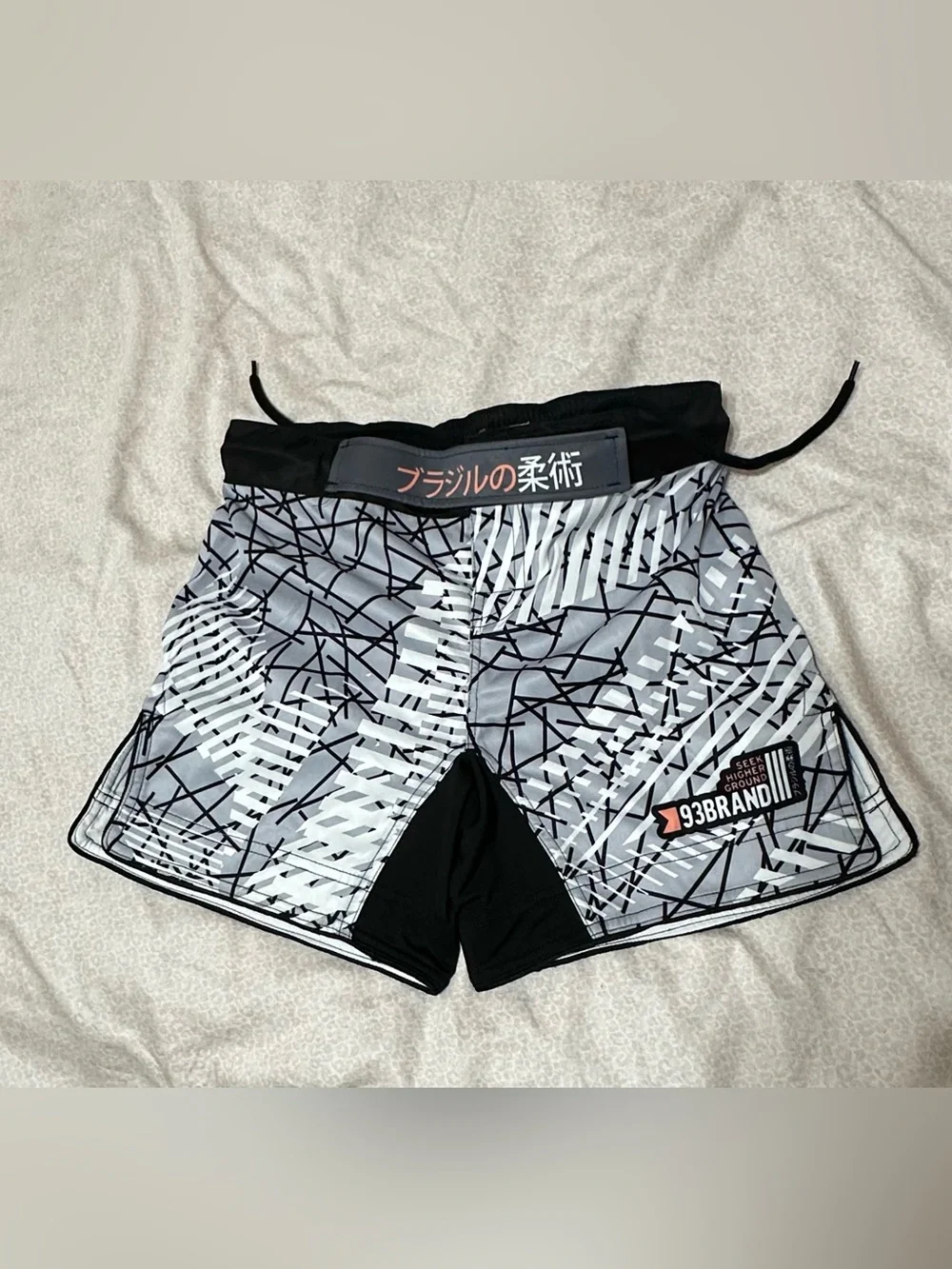 93 brand women’s BJJ martial arts grappling shorts. Size Medium